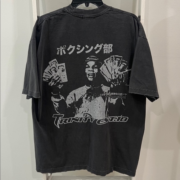 Trinity Distressed Tyson Tee - Vintage Black - Picture 6 of 8